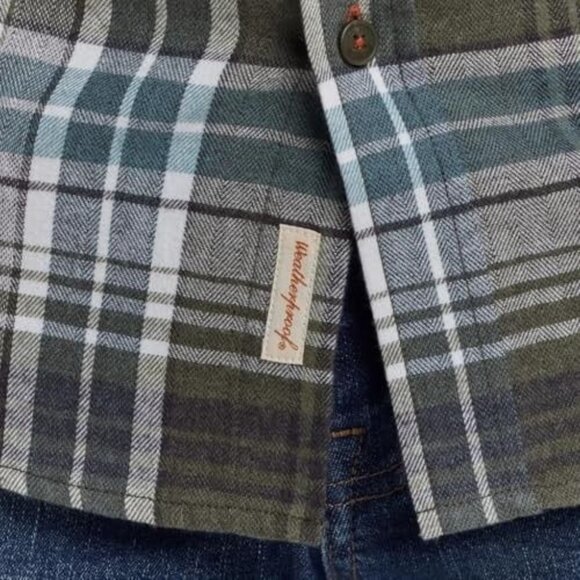 Weatherproof Vintage Mens Flannel Shirt (US, XXL, Green), New - Picture 6 of 16